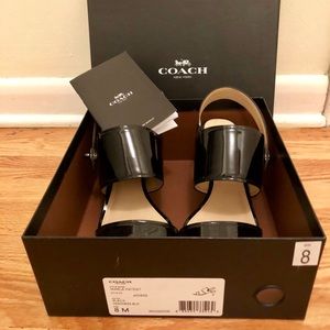 Coach Maria Patent High-heeled Sandals